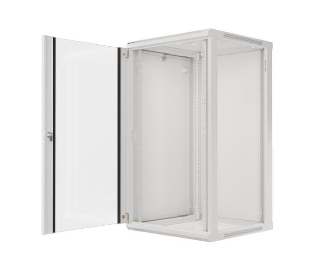 Lanberg Wisząca 19" 22U 600x600mm jednosekcyjna (szara) - 455403 - zdjęcie 15